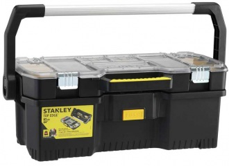 Ящик професійний, розміри 670x323x251 мм, відкритий зі знімним органайзером STANLEY 1-97-514