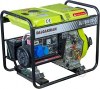 Дизельный генератор Dalgakiran DJ 7000 DG-E (наработка 5 час. 37 мин)