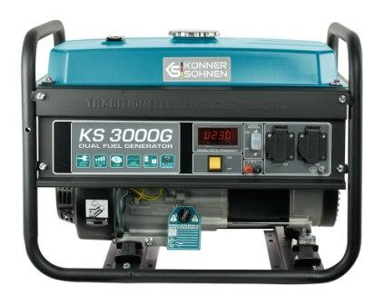 Газобензиновий генератор Konner&Sohnen KS 3000 G